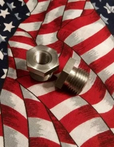 5/8-18 to 1/8 NPT - Picture 1 of 6