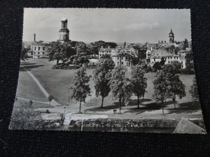 the quarry and st chads church shrewsbury postcard - 58618