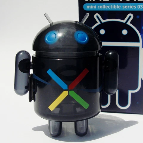 Android 3" Mini Series 3 Nexus Smoke Andrew Bell Google Kidrobot Art Toy Figure Cover