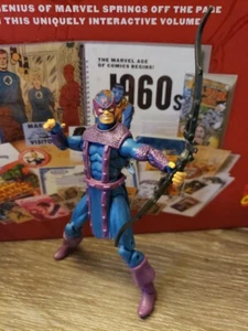DARK HAWKEYE Bullseye West Coast Avengers 3.75 MARVEL UNIVERSE Bow Arrow - Picture 1 of 3