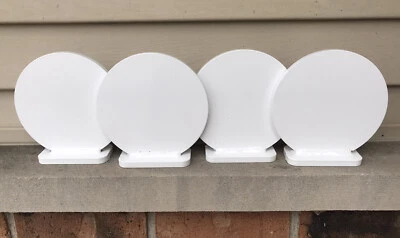 Steel Shooting Target-6 Inch Diameter Round Knockovers-Action Pistol 4pcs AR200