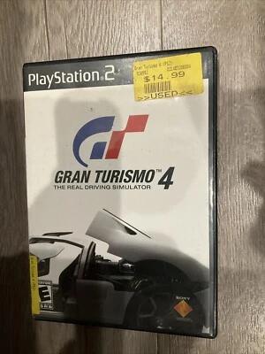 Gran Turismo 4 Sony Playstation 2 PS2 без ручной треснутый чехол - Изображение 1 из 4