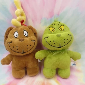 Small Dr Seuss Plush How the Grinch Stole Christmas Dog Max w Antler Aurora 2020 - Picture 1 of 12