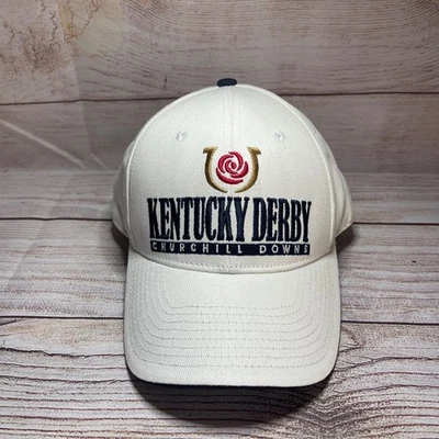 NUEVO NUEVO CON ETIQUETAS Kentucky Derby Churchill Downs Carreras de Caballos Gorra Oficial Ajustable Foto 1 de 4
