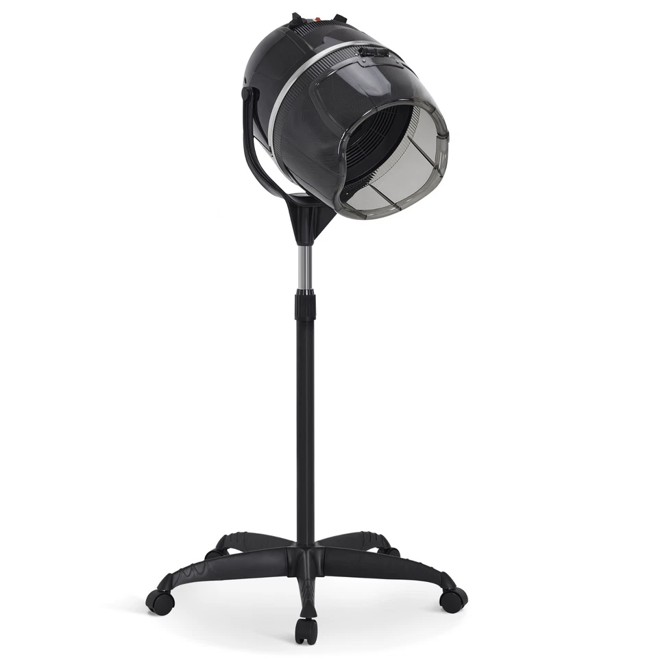 BarberPub 1300W Adjustable Hooded Hair Bonnet Dryer Stand Up Rolling Base VHD08 - Image 1 of 1