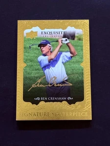 2013 Upper Deck Exquisite Collection Signature Masterpiece #ESM-BC Ben Crenshaw - Bild 1 von 2