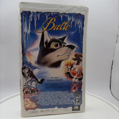 Balto (VHS, 1995, Clamshell) MCA Universal Home Video VHS 82593 - Image 1 of 4