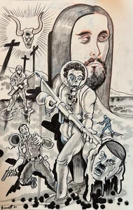 THE RAPTURE ** MIKE BENNETT'S ORIGINAL ART (2025) 25.08.25 - Bild 1 von 1