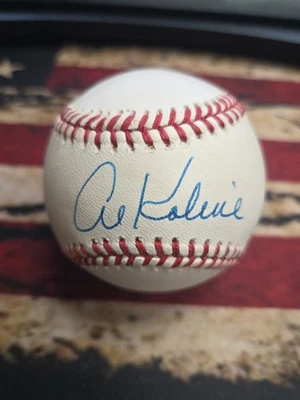 Al Kaline Signed Official American League baseball PSA - Image 1 of 4