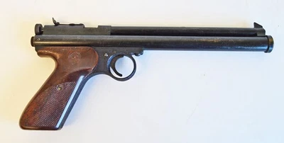 Crosman 112 22 caliber CO2 Pistol w/ Box & Original Refill Tank  (7487) - Image 1 of 4