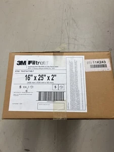 Filtro HVAC comercial 3M MERV A1A11 mini pliegue con junta - Imagen 1 de 6