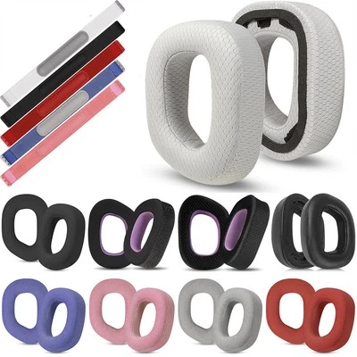 QVBWORLD 2 Piezas Almohadillas de Repuesto Almohada para Auriculares Corsair HS80 RGB Accesorios