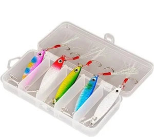 5pc Tackle Pack 15gm lures for Trout Salmon Kahawai - Picture 1 of 6