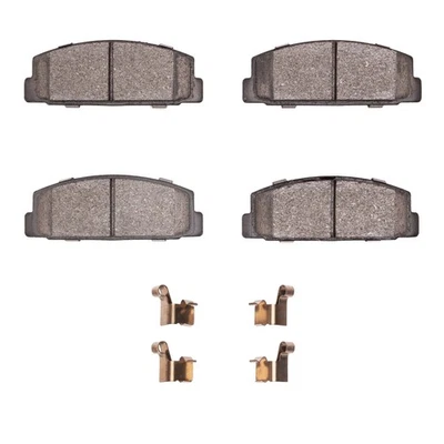 For Chrysler Conquest 87-89 Optimum OEp Semi-Metallic Rear Brake Pads Foto 1 de 4