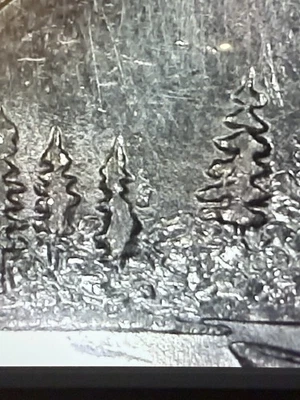 2005 P Minnesota State Quarter DDR Doubled Die Reverse Variety Extra Tree Error - Image 1 of 3