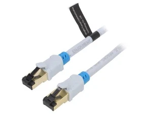 VAP-A06-S500 Patch cord RJ45-Stecker,beiderseitig S/FTP 6 OFC PVC grau 5m VENTIO - Afbeelding 1 van 1
