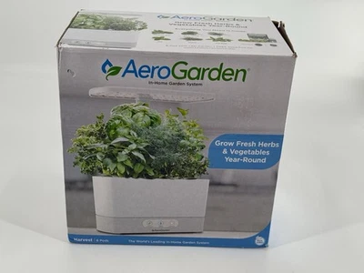 AeroGarden Harvest 6 Pod In-Home Garden System - White - Image 1 of 4