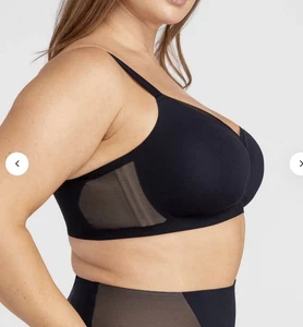 Honeylove Women’s CrossOver Bra Black Size 3X NWOT - Picture 1 of 7