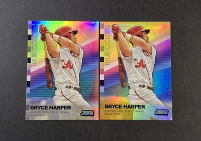 2015 Topps Stadium Club - True Colors Bryce Harper #TCA-BH Gold Refractor + 1 - Image 1 of 2