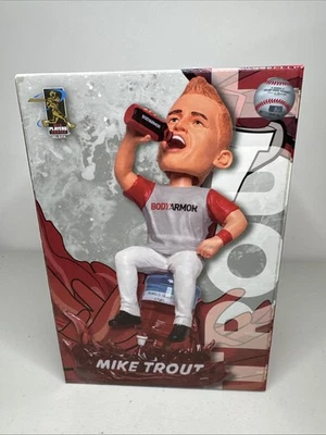 MIKE TROUT Los Angeles LA Angels BodyArmor Michael's Secret Stuff MLB Bobblehead Foto 1 de 4