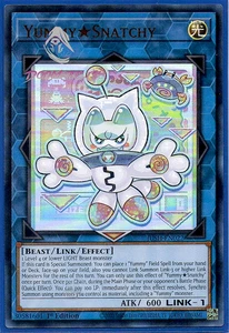 Yugioh! Delicioso Snatchy JUSH-EN022 (UR) 1ª Edición "Delicioso Soporte" - Imagen 1 de 1