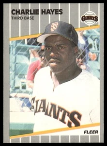 1989 Fleer #330 Charlie Hayes - Picture 1 of 2
