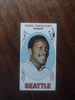 1969-70 Topps #58 John Tresvant Seattle Supersonics NRMT Centered C - Image 1 of 2