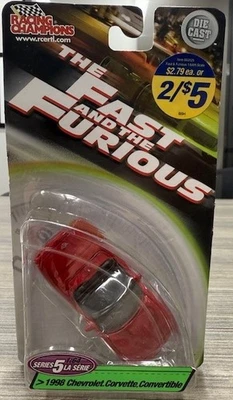 Chevy Corvette 1998 convertible Racing Champions 1/64 Rápido y Furioso  Foto 1 de 3