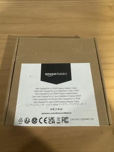 Cable adaptador de pantalla Mini DisplayPort a HDMI - Imagen 1 de 2