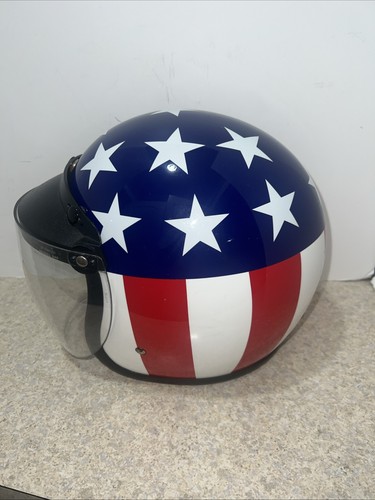 New Fulmer “Easy Rider” Motorcycle Helmet Face Guard Super Clean Taiwan ...