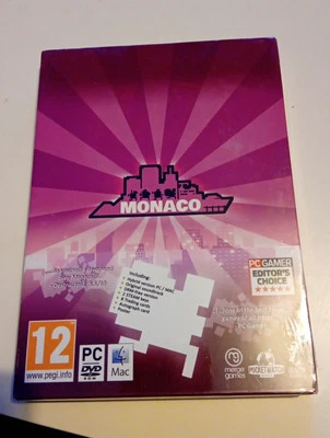 Monaco - PC Game - CD Rom - 2013 - NEW - SEALED - UK FREEPOST  - Image 1 of 4
