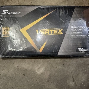 Seasonic 1000W 80+ Gold ATX Vertex GX-1000 Power Supply PSU Sealed - Picture 1 of 3