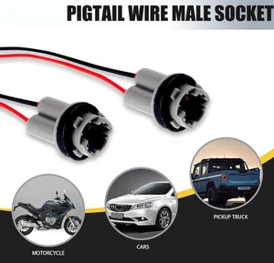 Enchufe de luz marcador lateral frontal 194 T10 PGS cable coleta universal hembra - Imagen 1 de 7