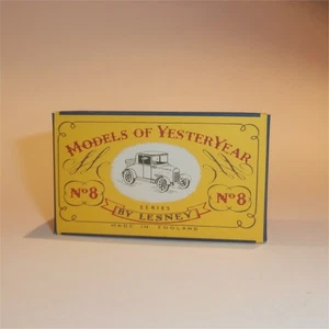 Matchbox Lesney Ayer 8 a 1926 Morris Cowley Estilo A Caja de Reproducción - Imagen 1 de 5