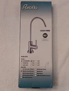 Puroflo Lead Free FLR-878 Standard 1/4" Brushed Nickel Osmosis Faucet - Picture 1 of 2