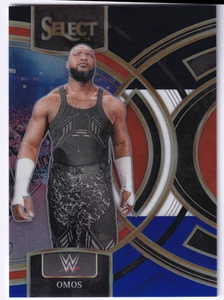 Omos | Numbered 241/399 | Black and Blue Prizm | WWE 2024 Panini Select - Bild 1 von 2