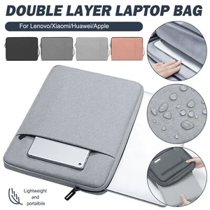 Laptop Sleeve Bag Carry Case Cover Pouch For Macbook Air Pro HP 13.3 15.4 Inch - Picture 1 of 25