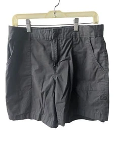 Sanctuary Social Stand Hiking Shorts Womens Medium Dark Gray Adjustable Camping - Picture 1 of 4