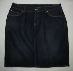Womens Jag Jeans Curvy Fit Denim Jean Skirt. Size 20W Blue. 23 1/2" Length. - Picture 1 of 2