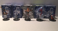 DC HEROCLIX LE Lot of 5 - Carter Hall Rex Mason Tornado Tyrant Brain +
