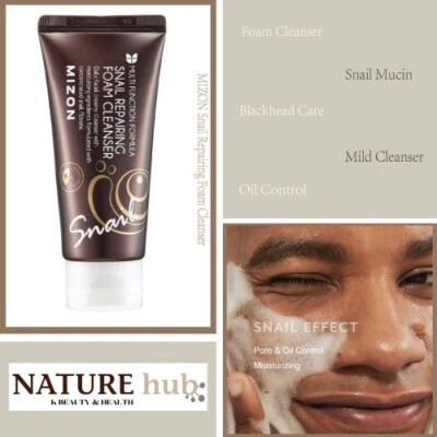 Limpiador de espuma reparador de caracoles MIZON 2,02 fl. oz. / 60ml Foto 1 de 4