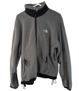 The North Face, men's fleece ski jacket, grey, size L - Picture 1 of 4