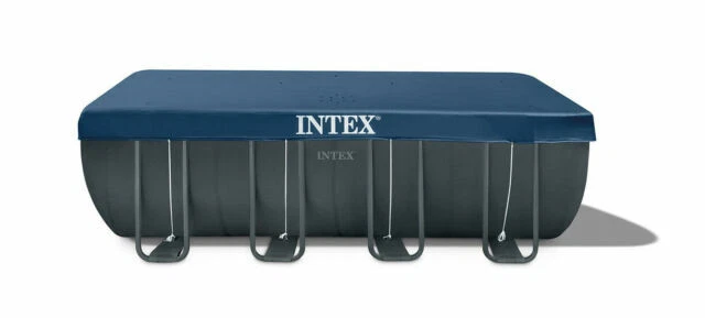 Intex Ultra XTR 26355EH Frame Rectangular Pool Set - 18' x 9' x 52"