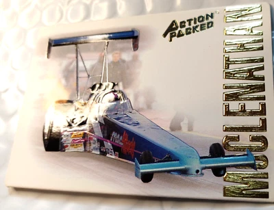* 1994 Cory McClenathan  ACTION PACKED NHRA Embossed DRAG RACING CARD #37 - Image 1 of 4