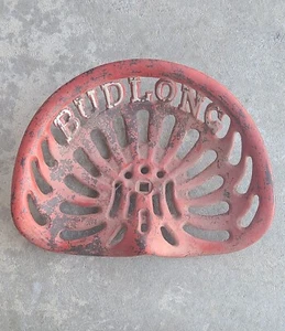 Antique Cast Iron Bud Long Tractor Plow Seat 174 - Picture 1 of 24