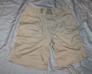 Pantalones cortos chinos activos uniforme escolar Lands End caqui Lands End para jóvenes niños - Talla 12H - Imagen 1 de 1