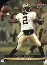 2003 Ultra Football Gold Medallion #64 Aaron Brooks