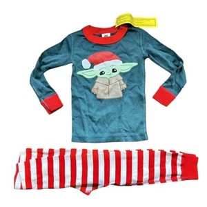 NWT Hanna Andersson Holiday Grogu Pajamas - Picture 1 of 6
