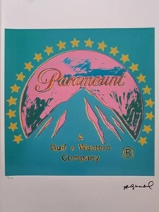 Andy Warhol signiert - Paramount - Zertifikat Leo Castelli - Bild 1 von 5