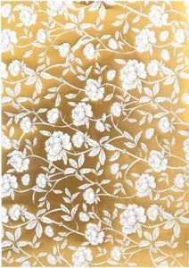 5 papel de diseñador de lujo A4 papelería invitación elegante lámina floral AT CRE05 - Imagen 1 de 2